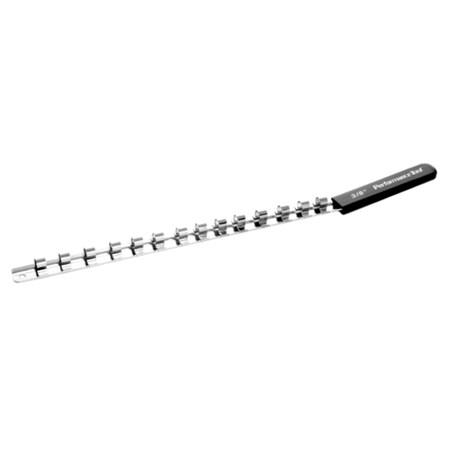 Performance Tool 18 in. L X 3/8 in. drive S Socket Clip Rail 1 pc W38000